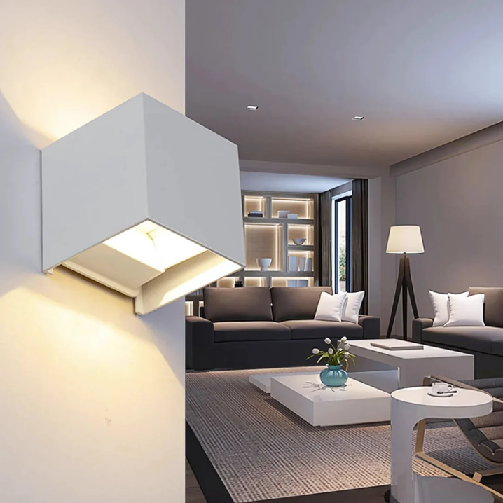 Draadloze Wandlamp met Sensor & USB Oplaadbaar – LED Sfeerverlichting voor Gang, Slaapkamer, Kast & Trap | Instelbare Lichtmodi | Sansoti