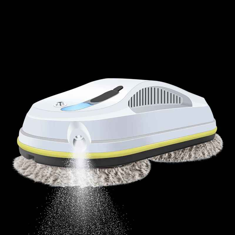 Automatic Window Cleaning Robot with Spray Function and Safety Sensors for Windows Mirrors and Tiles | Sansoti