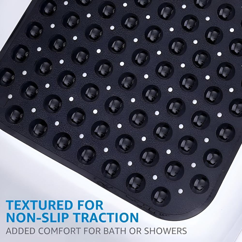 Antislip Badmatje met Zuignappen 99x40cm – Veiligheid & Drainage voor Bad en Douche | Sansoti