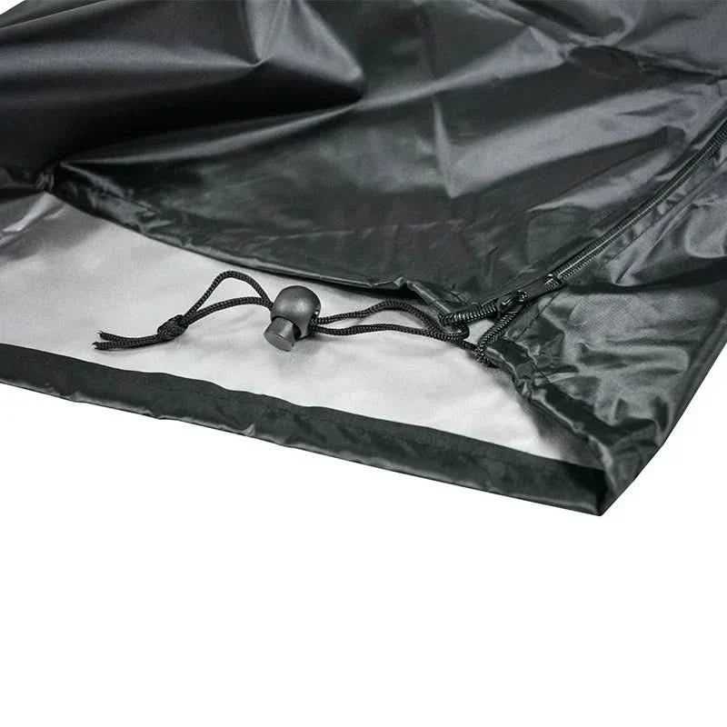 Tuinmeubelhoes Weerbestendig Polyester UV-Bescherming Vierkant Rechthoek Zwart Zilver Waterdicht Buiten | Sansoti