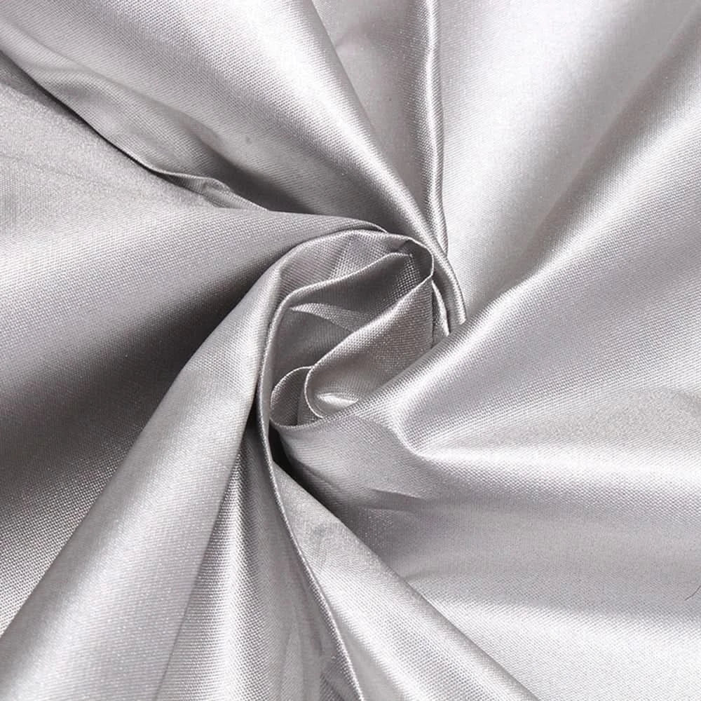 Tuinmeubelhoes Weerbestendig Polyester UV-Bescherming Vierkant Rechthoek Zwart Zilver Waterdicht Buiten | Sansoti