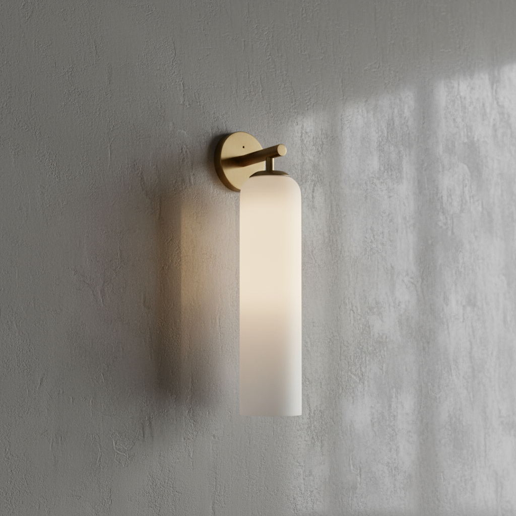 Glazen Wandlamp met Gouden of Zwarte Armatuur – Moderne Verlichtingstoevoeging | Sansoti