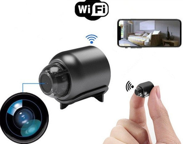 Compacte HD Beveiligingscamera 1080P – Verborgen Monitoring voor Thuis en Kantoor met Nachtzicht | Sansoti