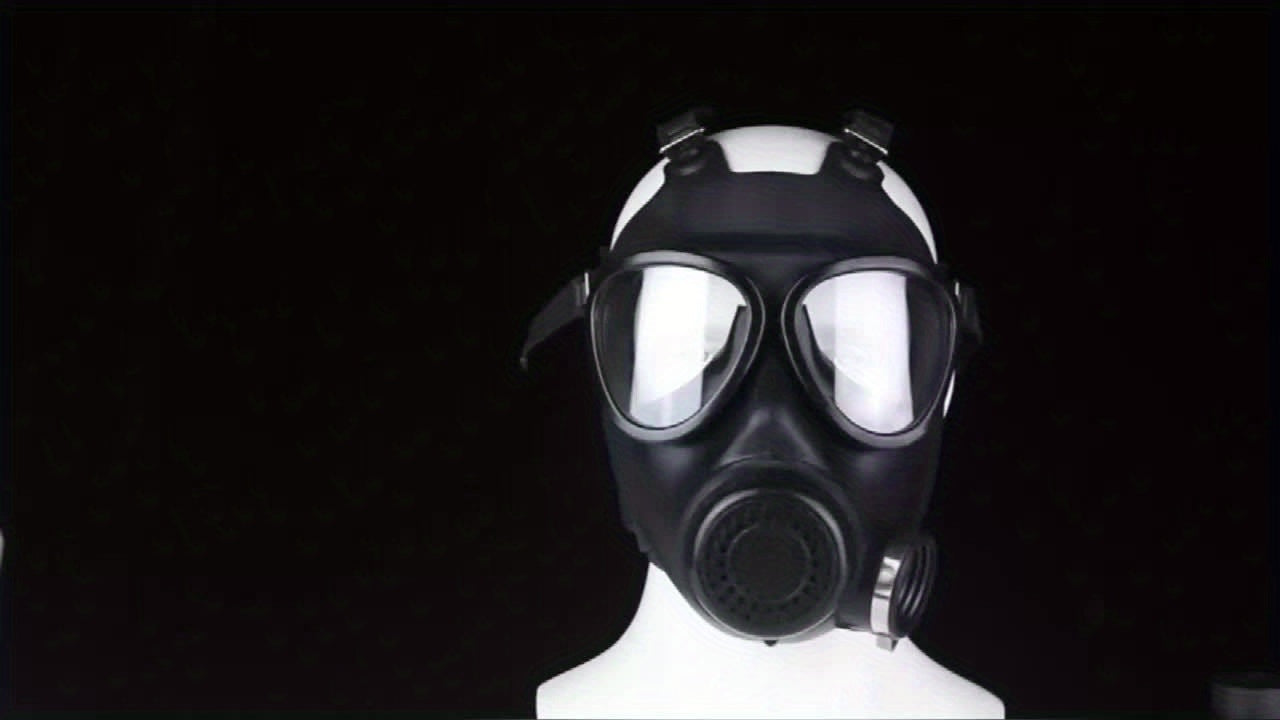 Volgelaatsgasmasker met 40mm Actief Koolfilter voor Optimale Bescherming tegen Chemische Stoffen en Stof | Sansoti
