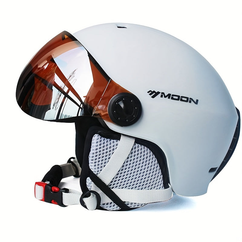 Sportieve Skihelm met Verstelbare Pasvorm en Afneembare Onderdelen – Veiligheid en Comfort voor Wintersport | Sansoti