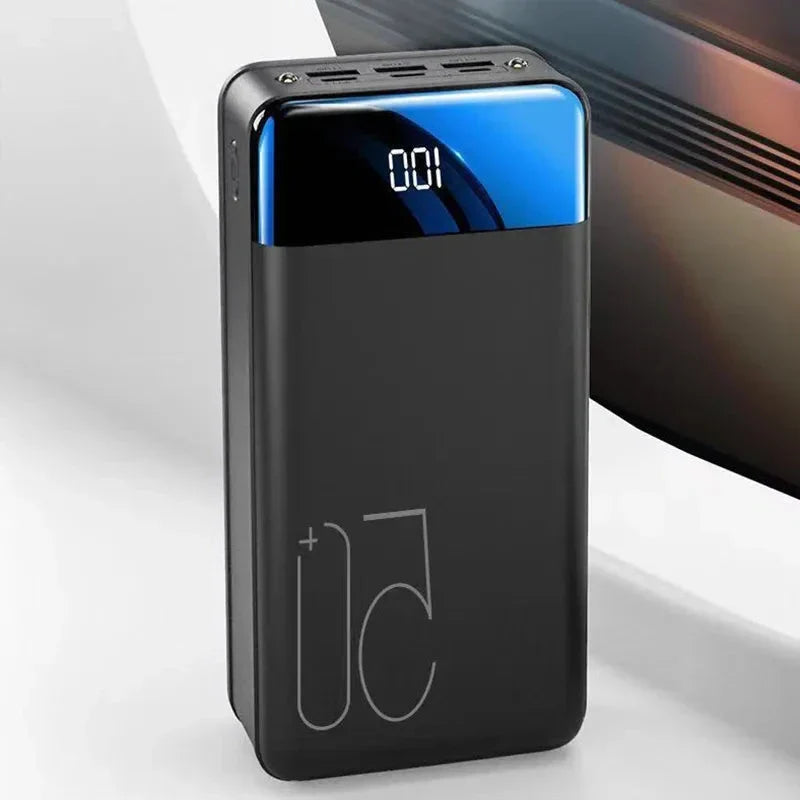 Krachtige Powerbank 50000 mAh met 3 Ingangen en 3 Uitgangen – Onderweg Altijd Stroom | Sansoti