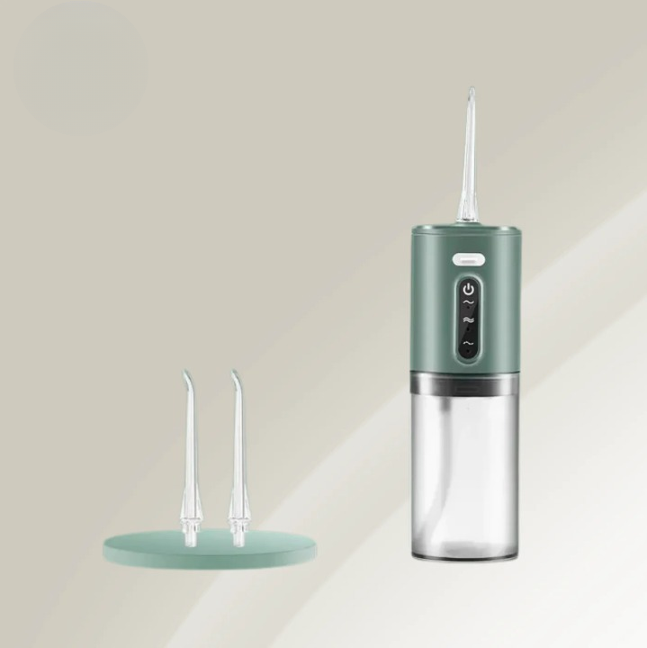 Mondverzorging Waterflosser met Wisselbare Opzetstukken | 3 Reinigingsmodi | IPX6 Waterdicht | Sansoti
