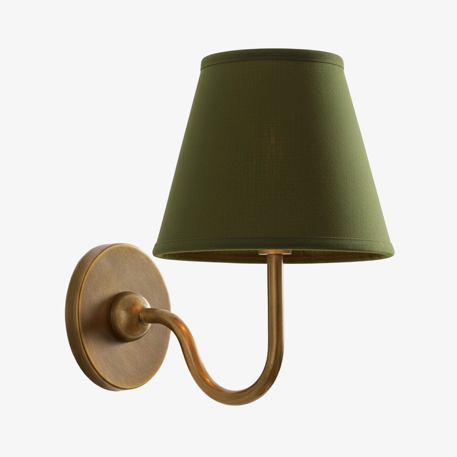 Wandlamp met Geplisseerde Stoffen Kap – Klassieke Verlichting voor Slaapkamer en Woonkamer | Sansoti