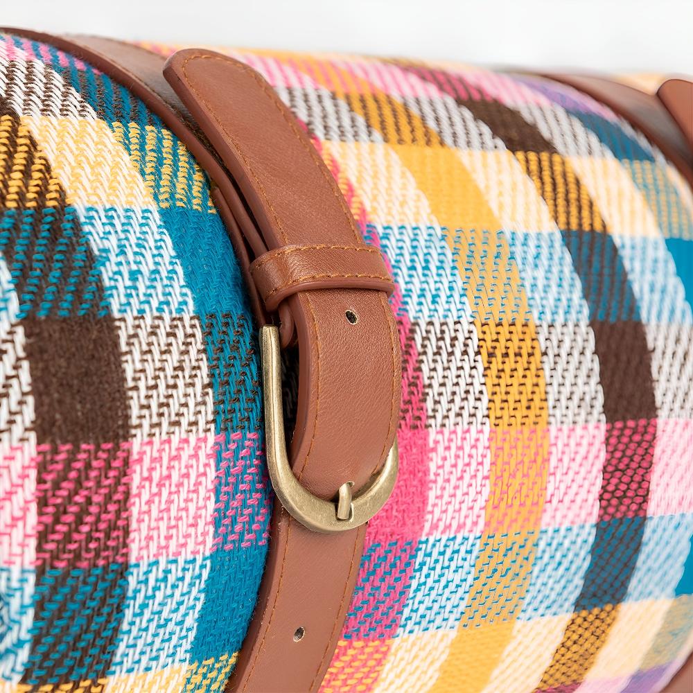 Waterdichte Opvouwbare Picknickkleed voor Buiten – Zachte Bovenzijde PEVA Onderzijde – Compact Draagbaar Strandkleed voor Picknick Camping Park | Sansoti