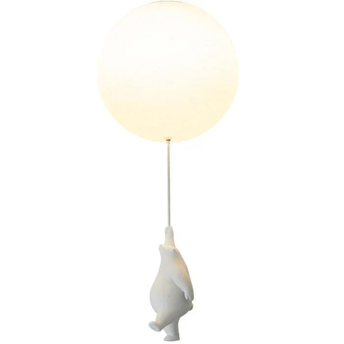 Plafondlamp Kinderkamer Beer Ballon Warm Wit LED Speels Design 15-25cm Decoratief Sfeerverlichting Babykamer | Sansoti