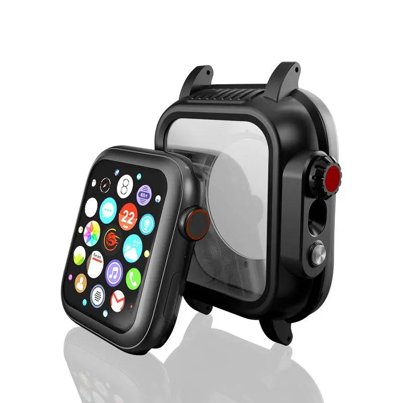 Protective Smartwatch Case with Sports Band for 44mm 42mm Models Silicone Bumper Watch Accessory | Sansoti