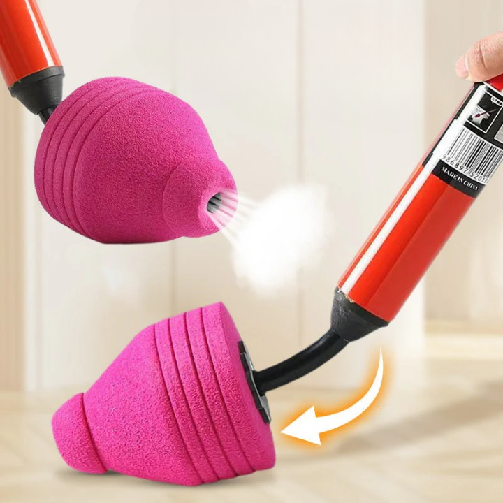 Afvoerstokker Hogedruk ABS Rubber 64cm 80PSI 5,5bar Toilet Wastafel Douche Badkuip Keuken Zonder Chemie Herbruikbaar Rood Zwart | Sansoti