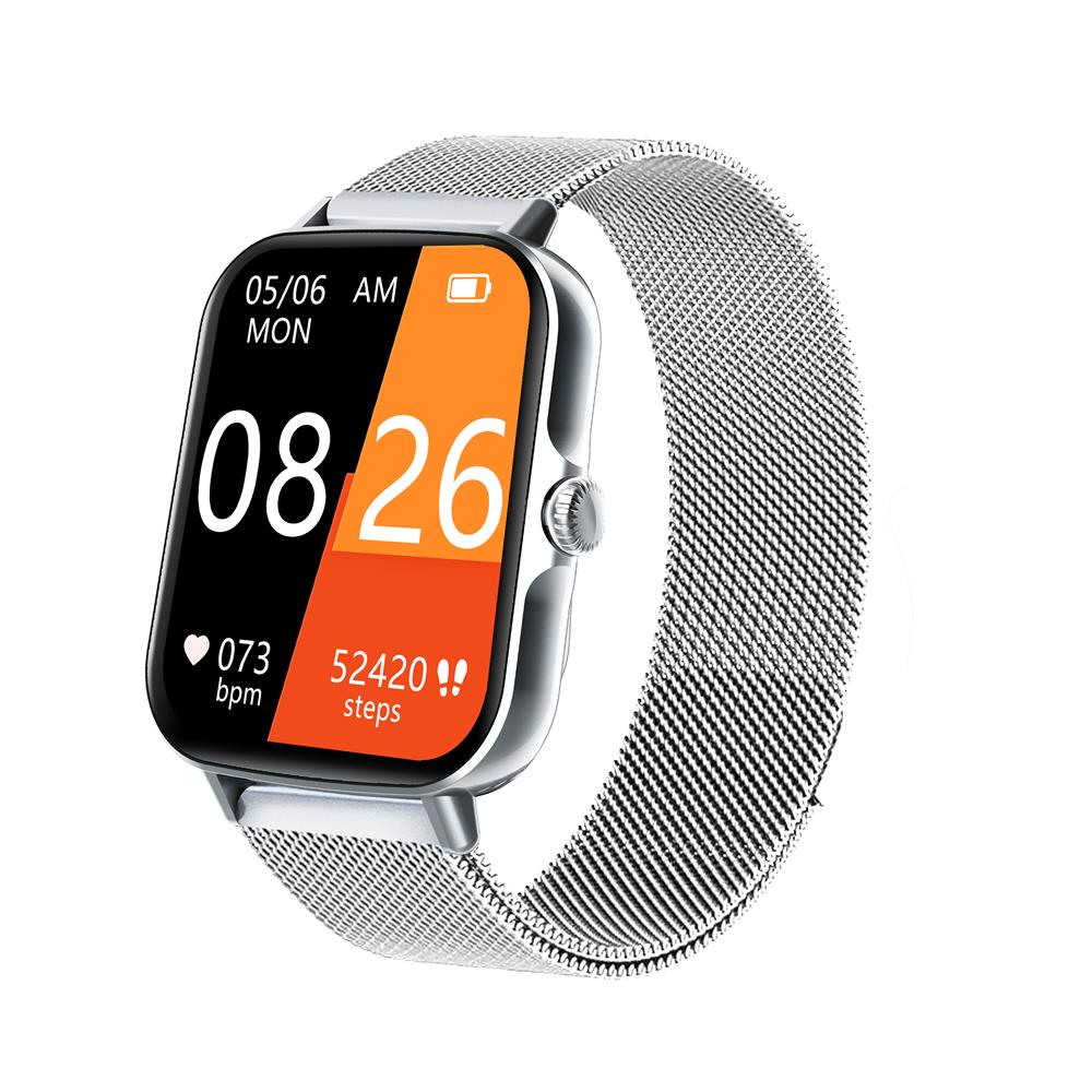 Gezondheidssmartwatch met Hartslagmeter Bloeddrukmeting Zuurstofwaarden Slaapmonitoring Waterdicht Sport | Sansoti