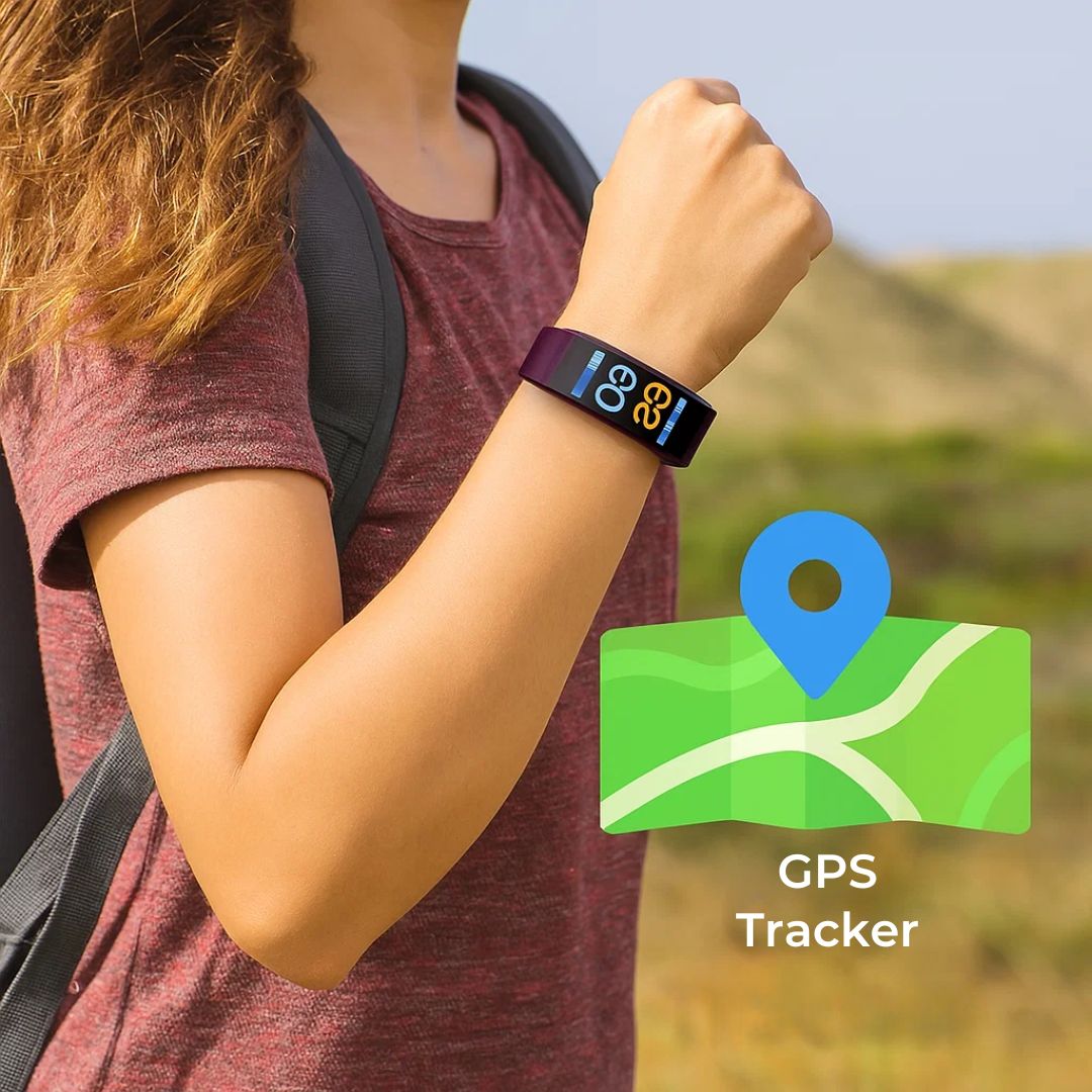 Veiligheidshorloge voor Senioren met Valdetectie GPS Tracker Gezondheidsmeter Hartslagmeting Noodknop | Sansoti
