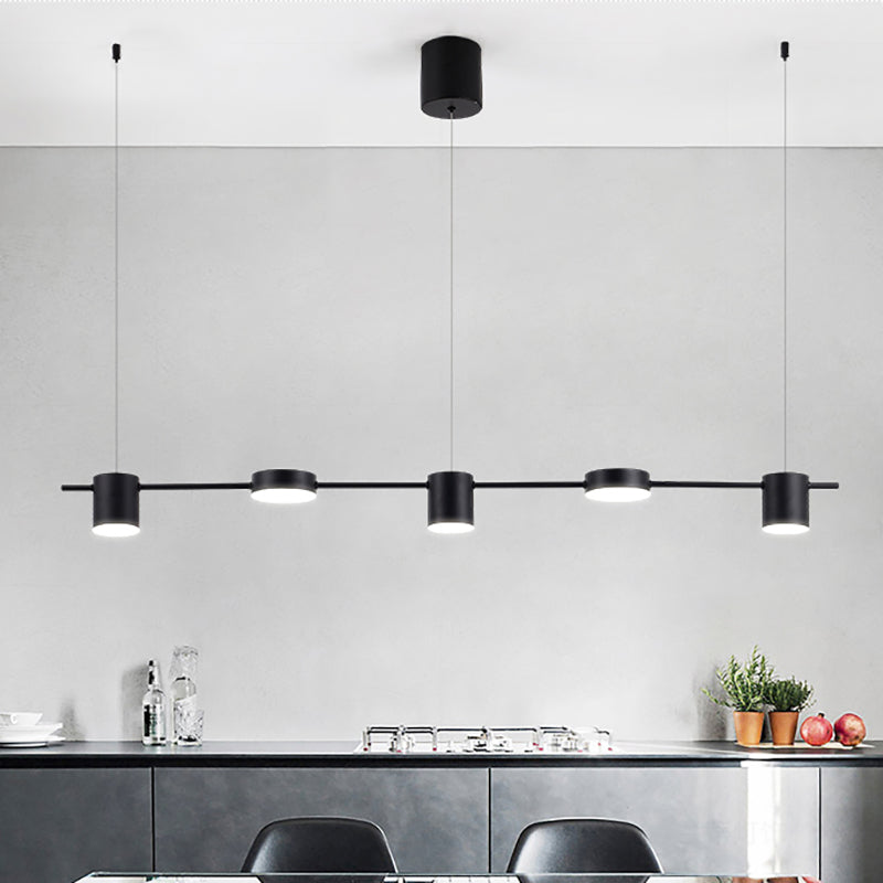 Hängeleuchte Aluminium Schwarz Gold LED 3 5 6 Flammig Küche Wohnzimmer Esszimmer Deckenlampe Strahler Industrial Modern | Restfield