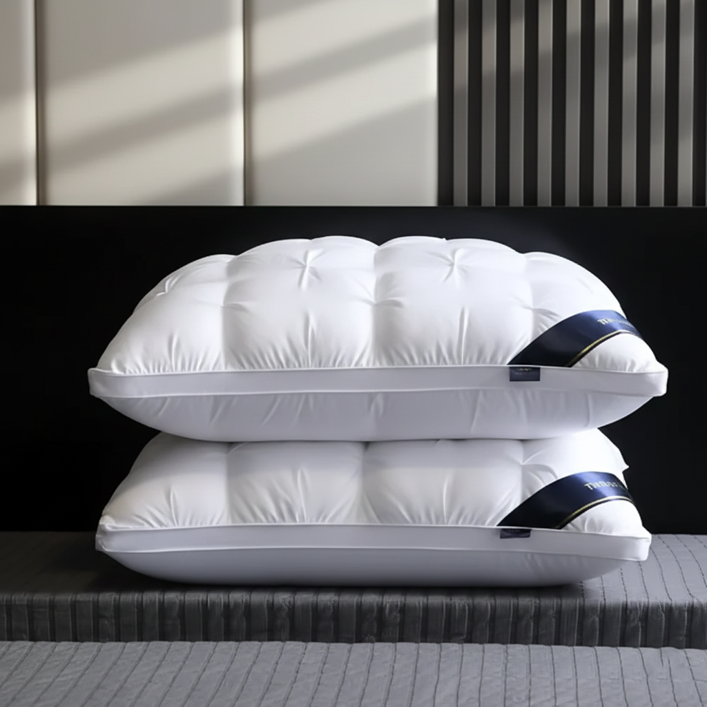 Zacht Kussen met Premium Veren- en Dowvulling voor Rust en Comfort | Sansoti