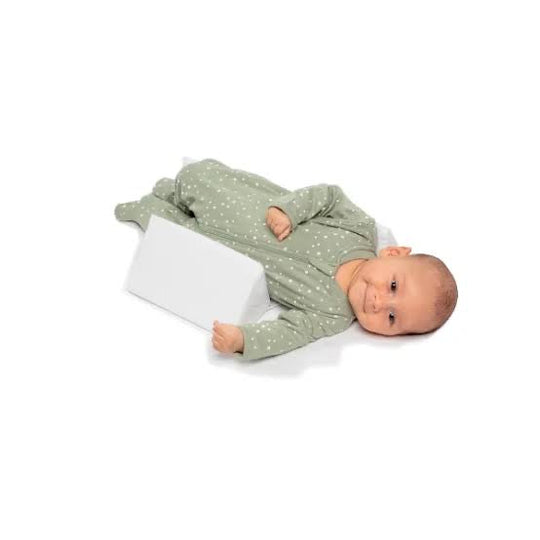 Baby Zijslaap Positiekussen – Driehoekig Antirol Kussen met Verstelbare Breedte – Zacht Memory Foam – Ademend & Wasbaar – Voor Pasgeborenen tot 12 Maanden | Sansoti