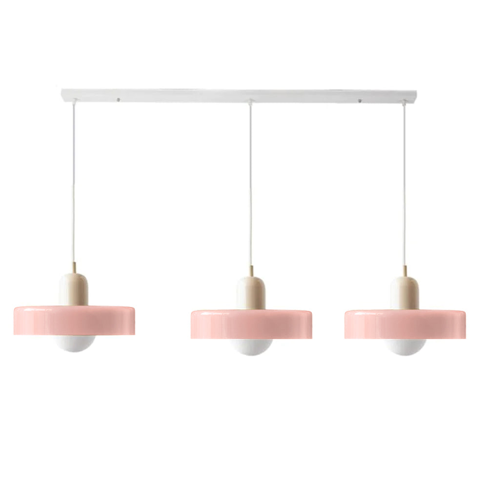 Luccon Triple Hanglamp Glas G9 Retro Kleuren Eettafel Woonkamer Design Verlichting Meerlamp | Sansoti