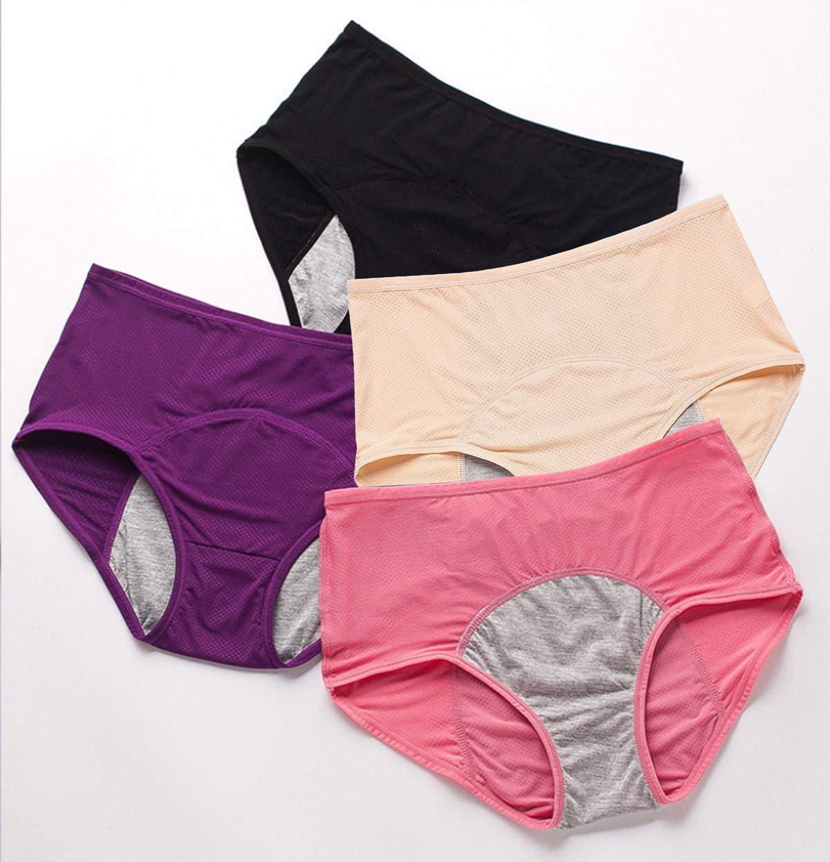 Hoogsluitende Menstruatie Ondergoed Absorberend voor Zware Flow Wasbare Incontinentiebroek Ultiem Comfort | Sansoti