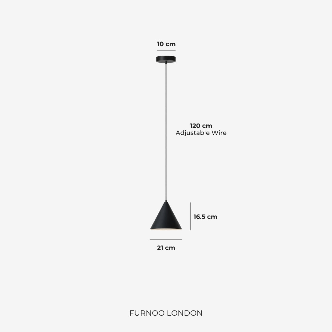 Stella hanglamp – aluminium geometrisch design met verstelbare kabellengte en LED-verlichting | Sansoti