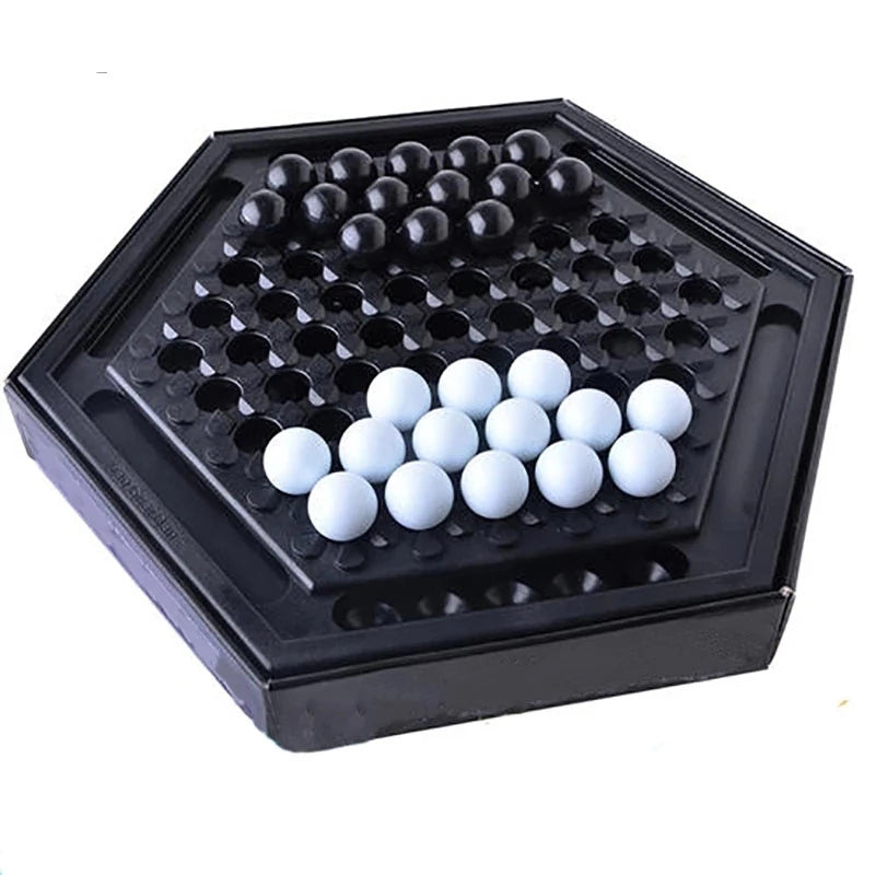 Strategic Marble Game for Two Players – Classic Board Game with Concentration Training and Logical Thinking | Sansoti