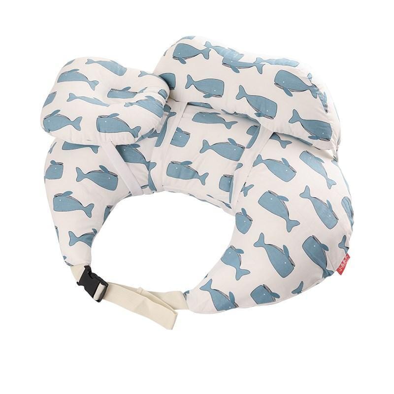 Coussin d’allaitement ergonomique pour bébé avec sangle réglable, coussin de maternité et confort d’allaitement pour la mère et l’enfant | Sansoti