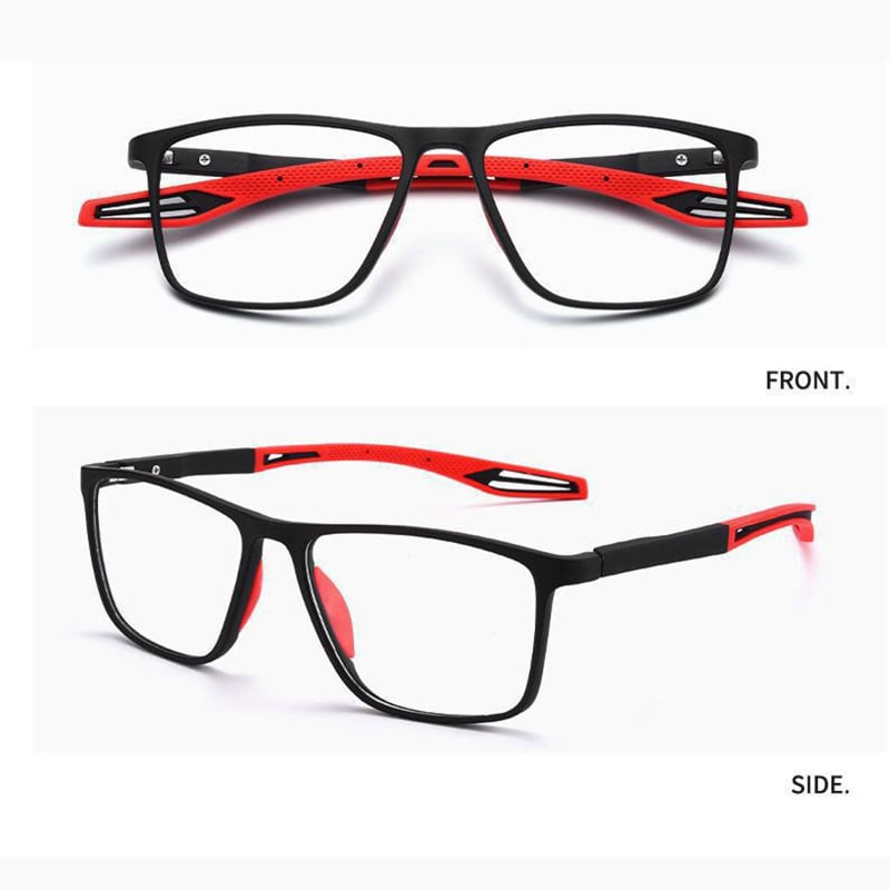Sportieve Ultralight Anti-Blauw Licht Progressieve Leesbril Titanium Montuur | Sansoti