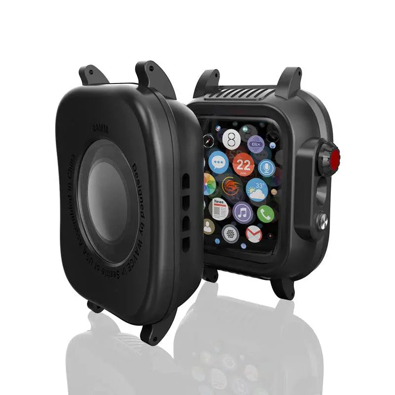Protective Smartwatch Case with Sports Band for 44mm 42mm Models Silicone Bumper Watch Accessory | Sansoti