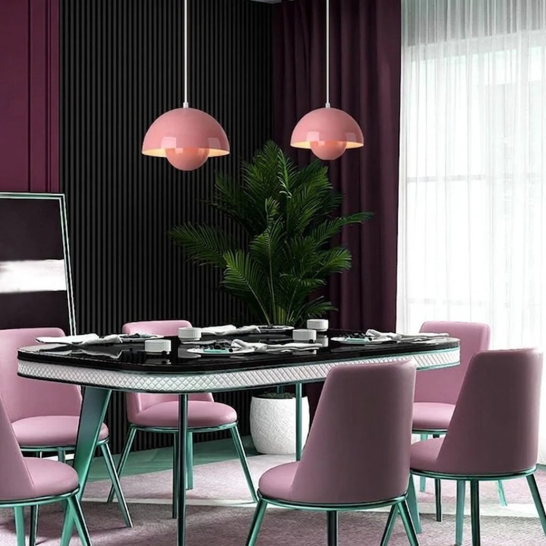 Suspension avec jardinière, design scandinave, métal E27, lumière blanc chaud, câble réglable, pour salon ou cuisine | Sansoti