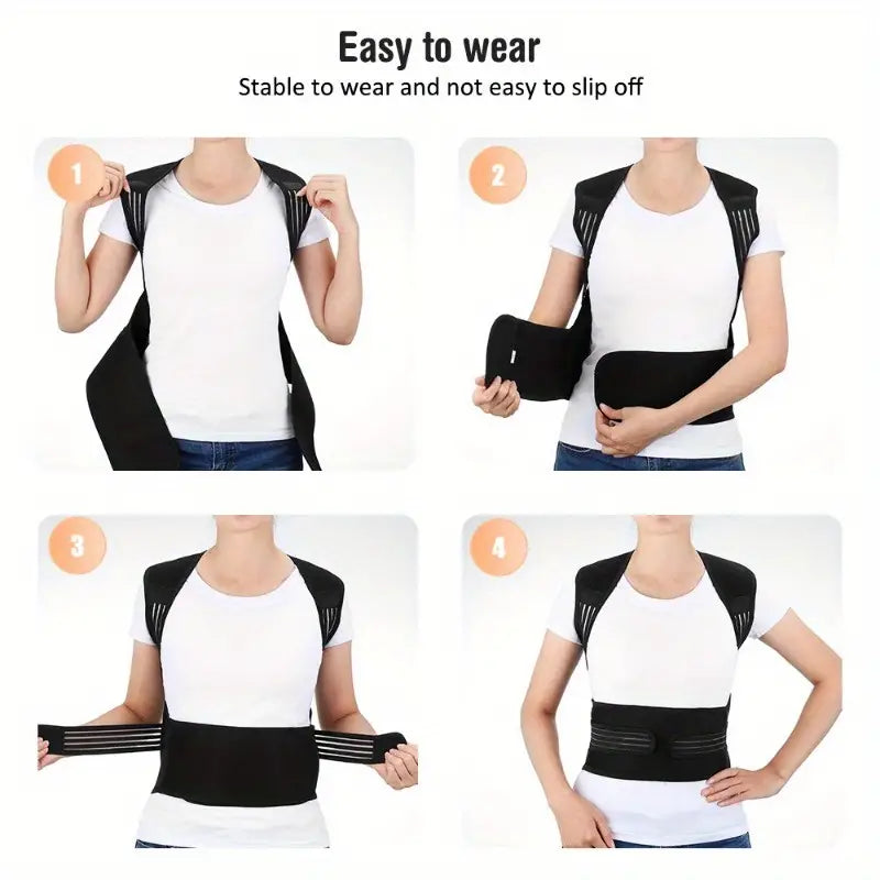 Magnetische Rugbrace met Infrarood Therapie voor Lumbale Ondersteuning Houding en Rugpijn Verlichting | Sansoti