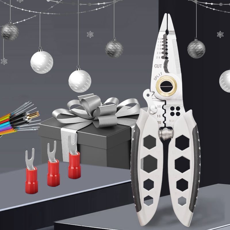 Professional Wire Stripper — Strip, Cut & Crimp | Multifunctional Cable Tool | Sansoti