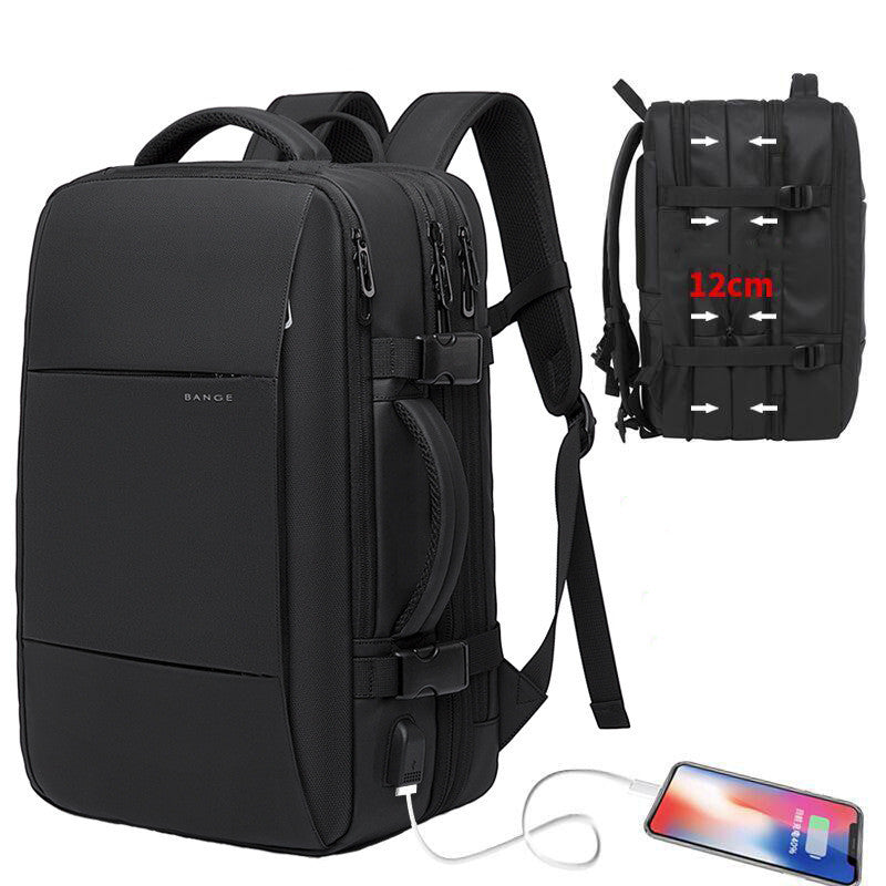 Business Casual Rugzak Zwart Blauw Groen Grijs Roze | Veelzijdige Dagrugtas voor Werk Reizen Laptop School | Premium Waterdichte Polyester Reis Backpack 15 inch Laptopvak | Ergonomische Gewatteerde Schouderbanden | Sansoti