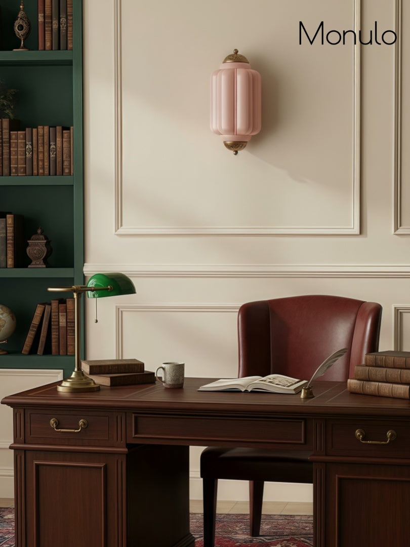 Wandlamp Melkglas voor Slaapkamer Gang Scandinavische Stijl | Sansoti