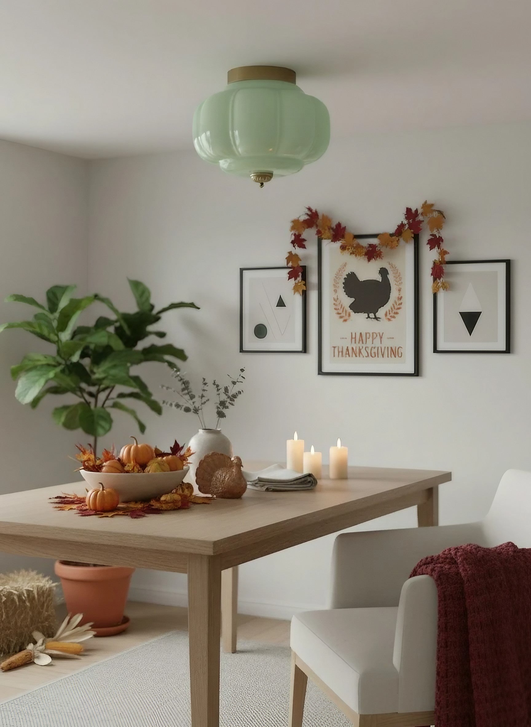 Plafondlamp Melkglas Glazen Kap Moderne Verlichting Scandinavische Stijl Woonkamer Eetkamer Slaapkamer Flush Mount | Sansoti
