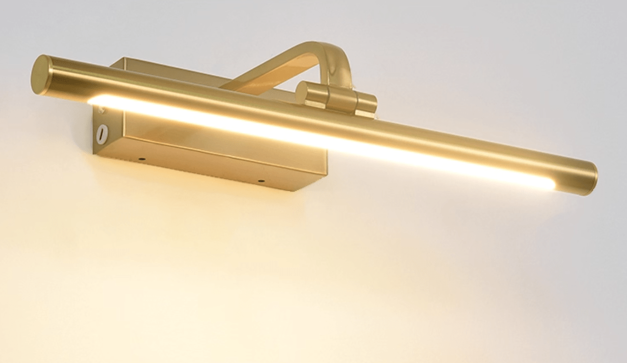 Oplaadbare Schilderijverlichting Goud USB Draadloos Frame Lamp voor Kunst Foto's Muur | Sansoti