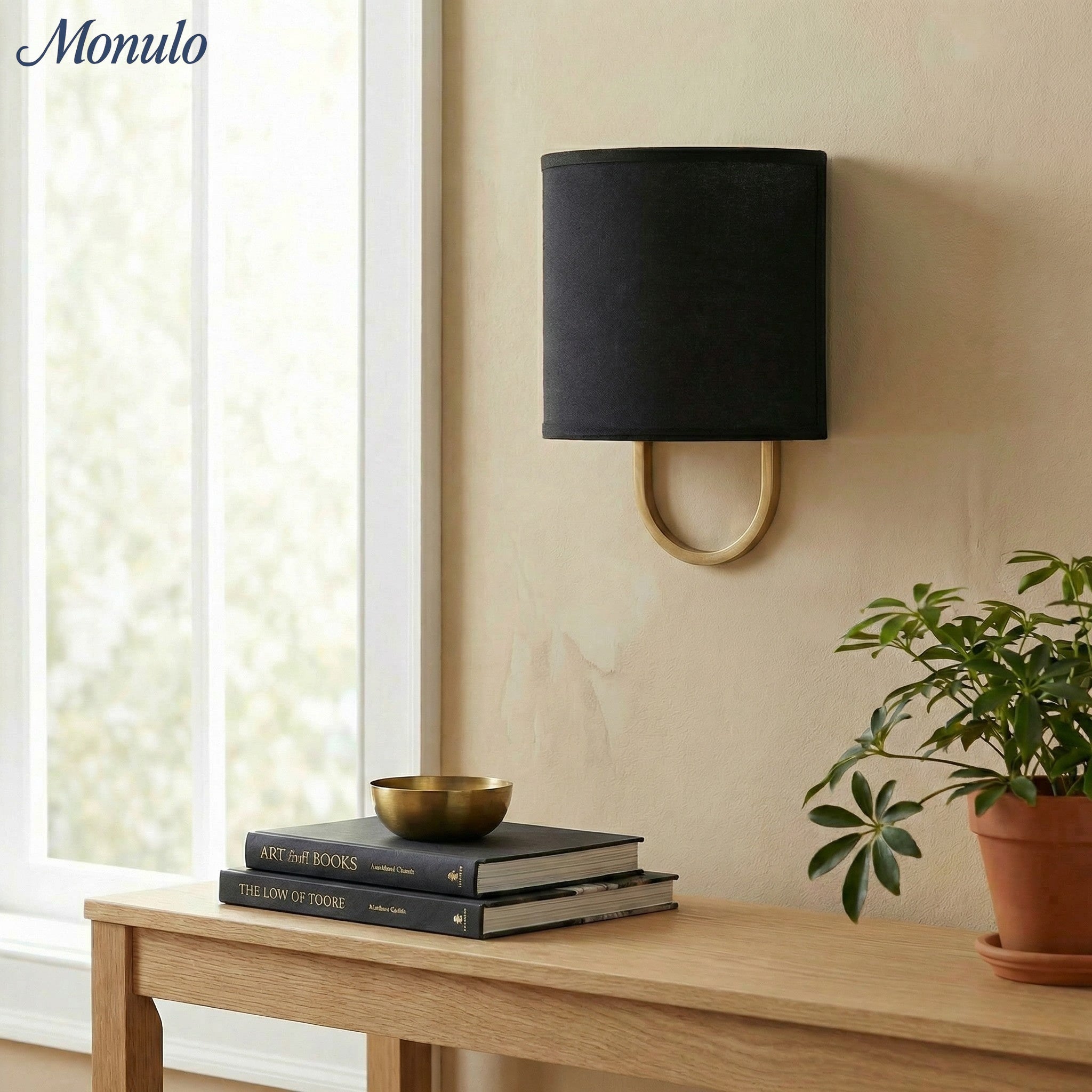 Wandlamp Stoffen Kap – Moderne Slaapkamer Wandverlichting voor Sfeervolle Ambiance | Sansoti
