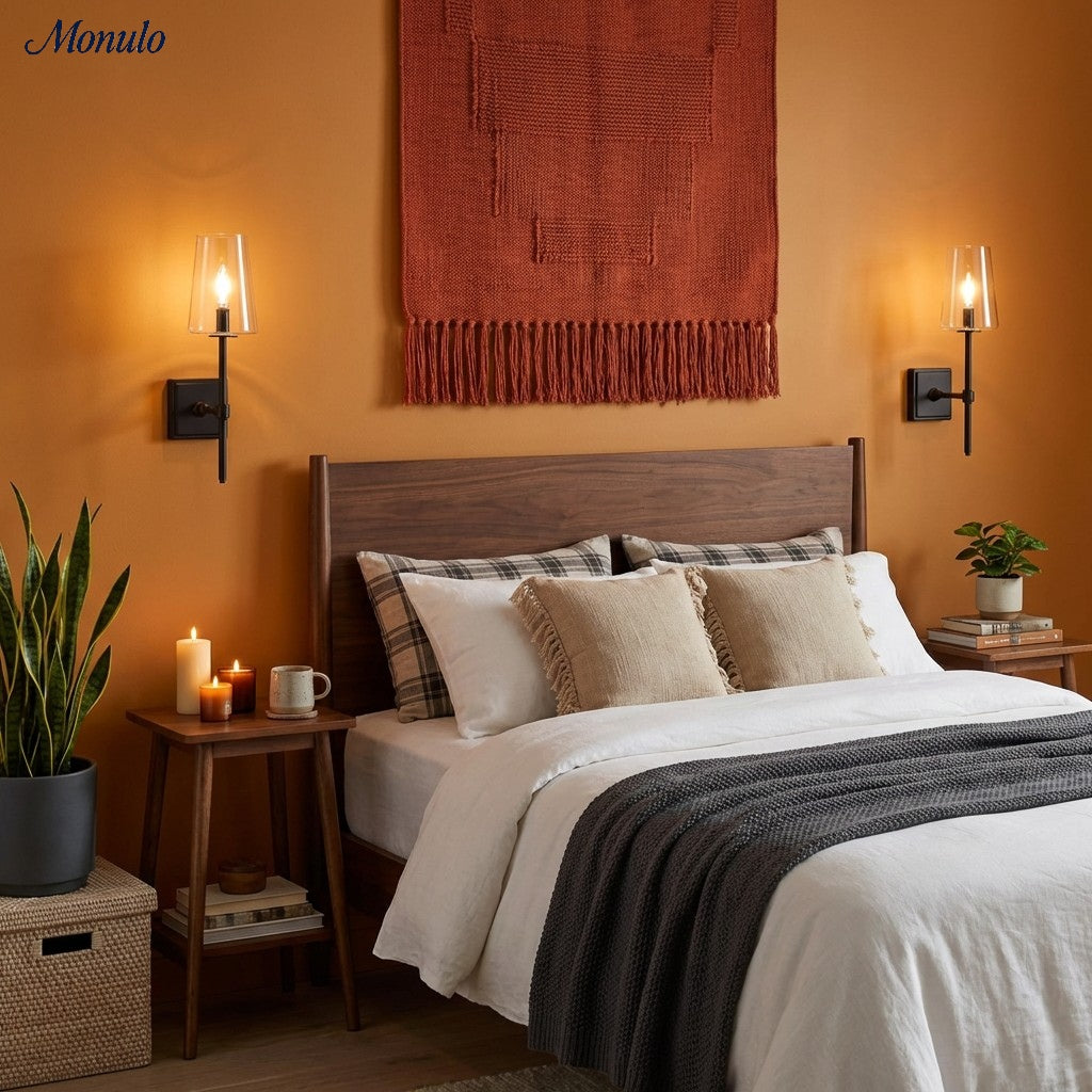 Glazen Wandlamp met Helder Glas – Enkelvoudige tot Drievoudige Configuratie – Elegante Badkamerverlichting | Sansoti