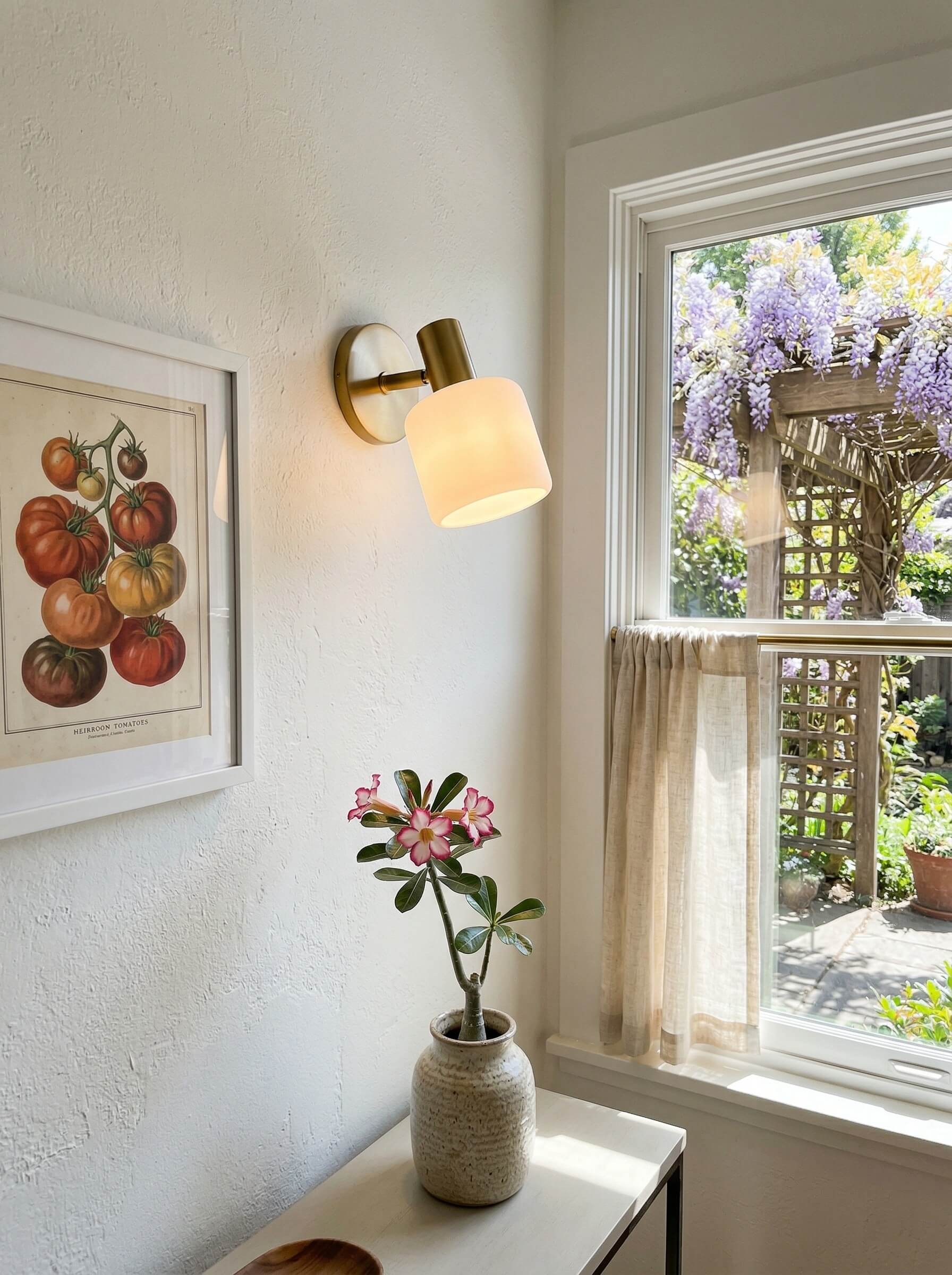 Keramische Draaibare Wandlamp | Sansoti