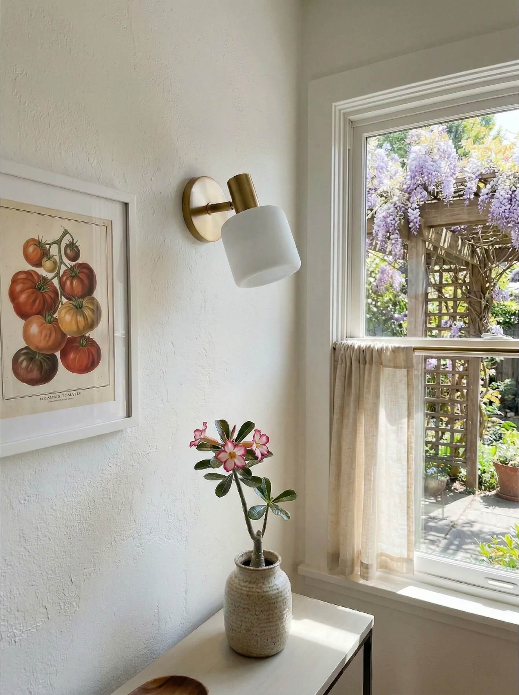 Keramische Draaibare Wandlamp | Sansoti