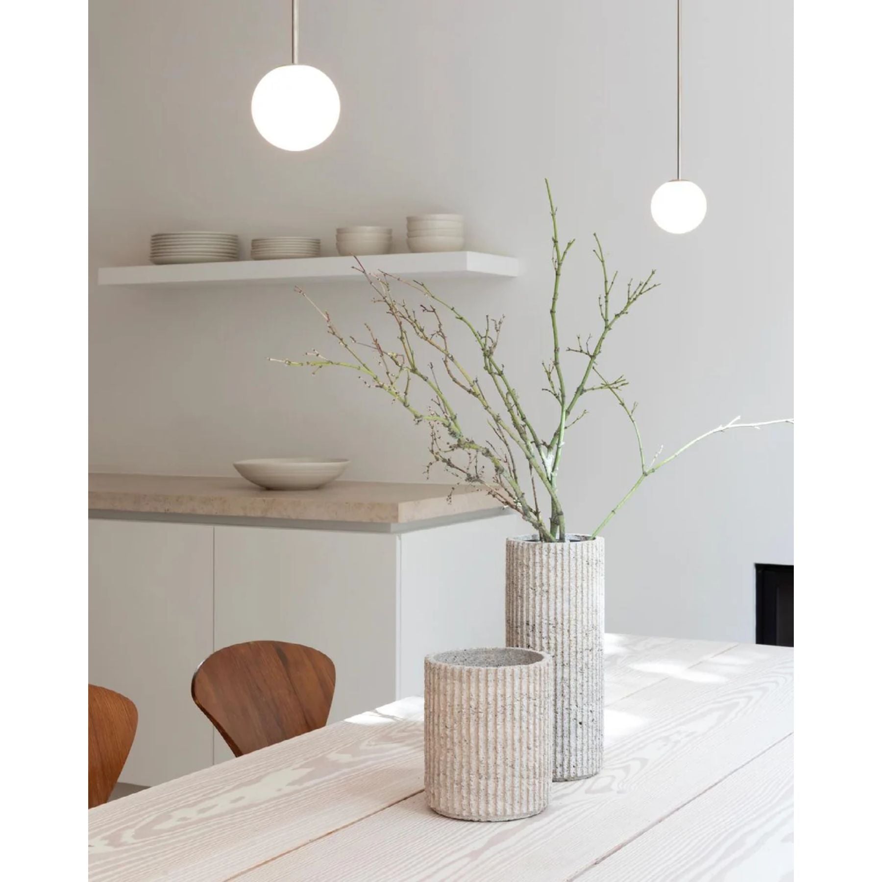 Hängelampe Messing Milchglas Decke Minimalistisch Modern Skandinavisch Flur Esstisch Nachttisch | Restfield