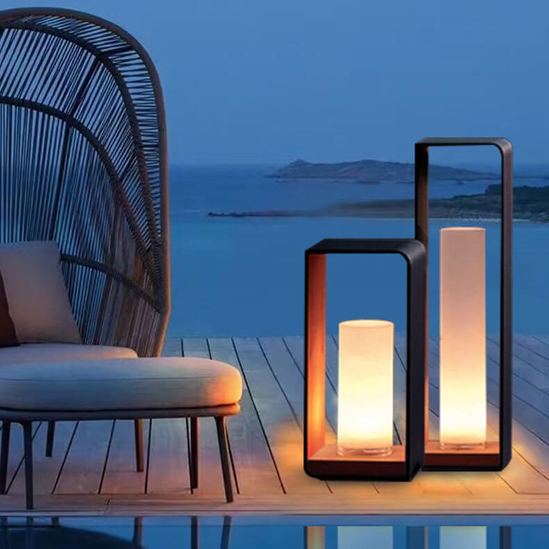 Lampe d’extérieur LED, éclairage de jardin résistant à l’eau, design moderne, éclairage d’allée et de terrasse, 30-60cm | Sansoti