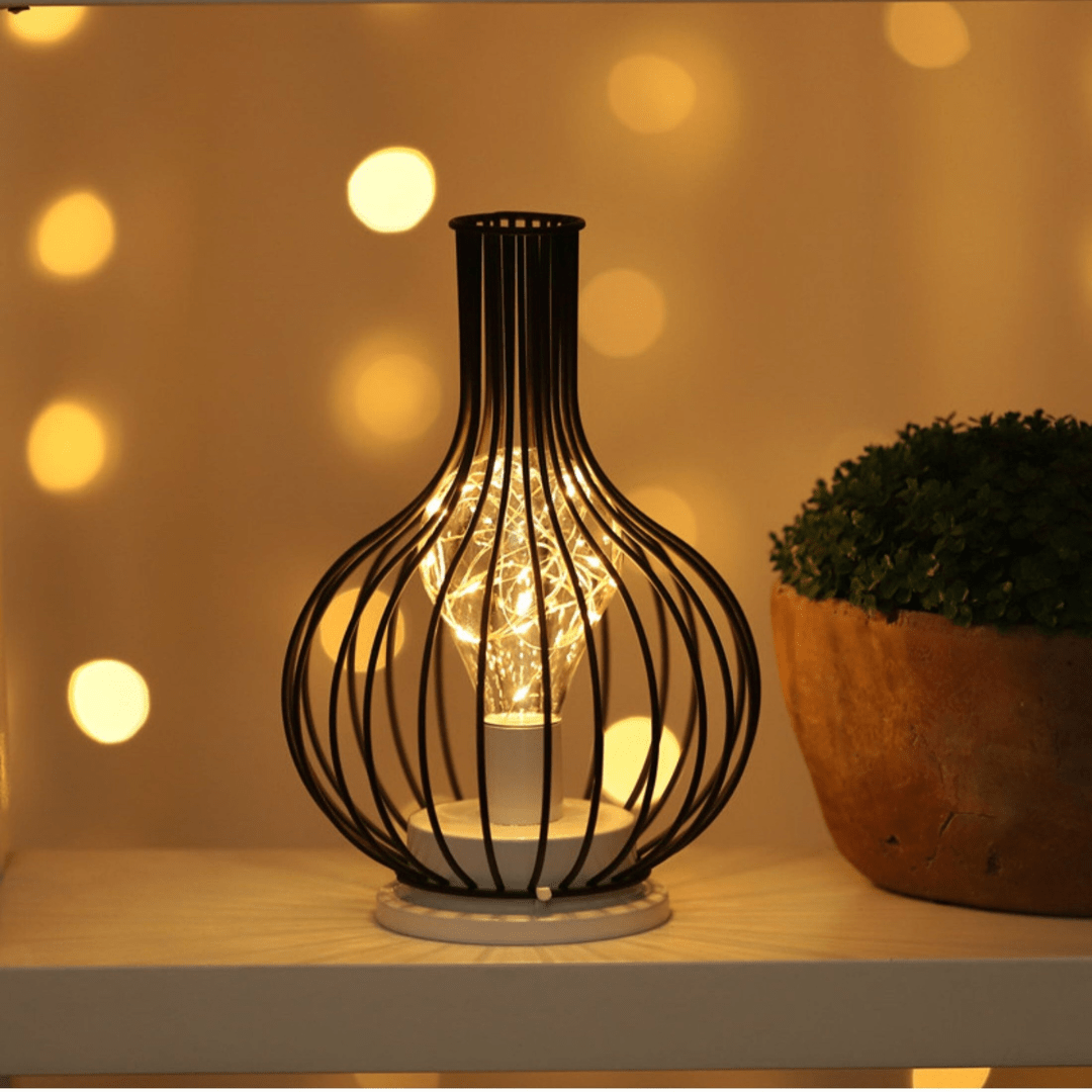 Tafellamp Draadloos LED Modern Staal Sfeerverlichting Batterij Woonkamer | Sansoti