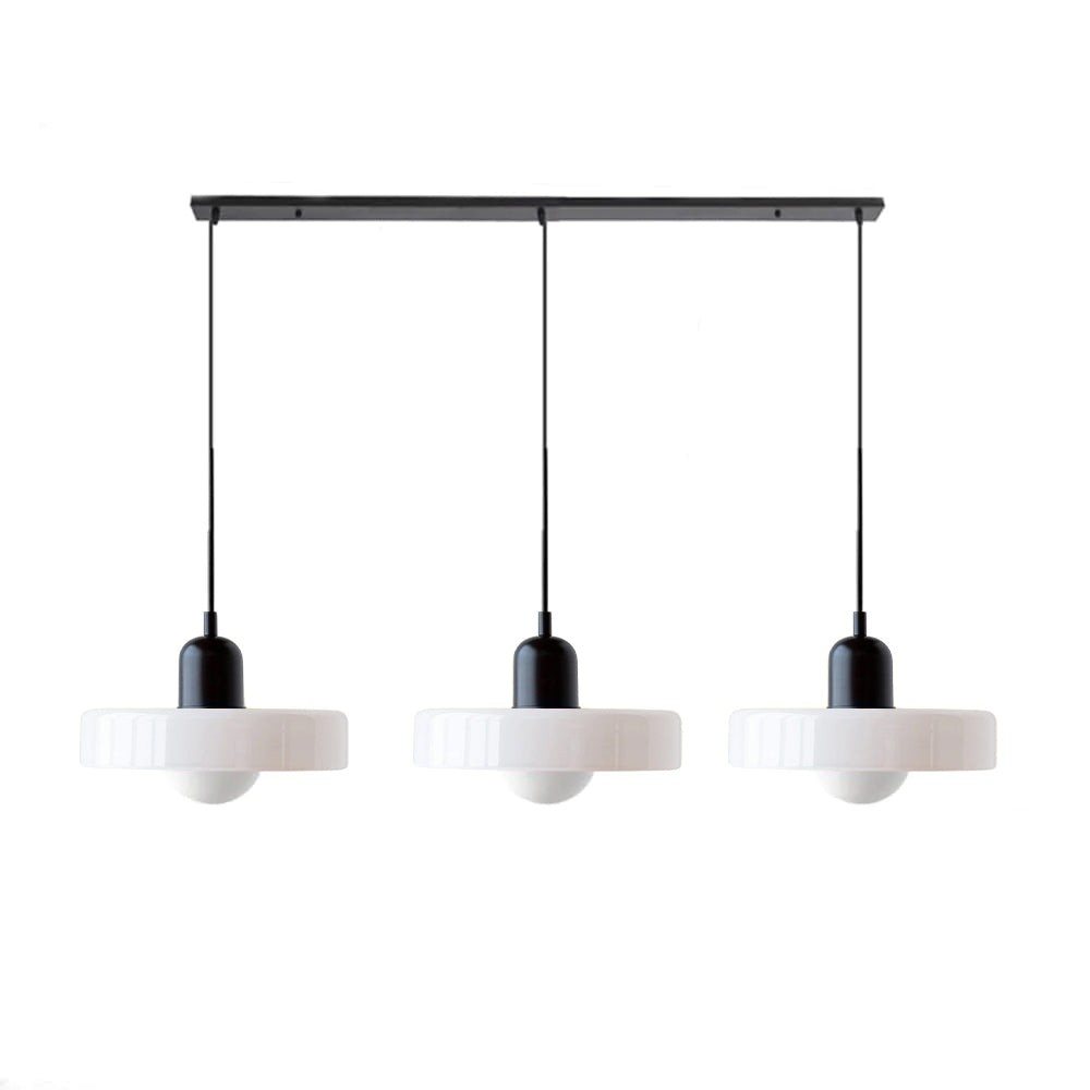Luccon Triple Hanglamp Glas G9 Retro Kleuren Eettafel Woonkamer Design Verlichting Meerlamp | Sansoti