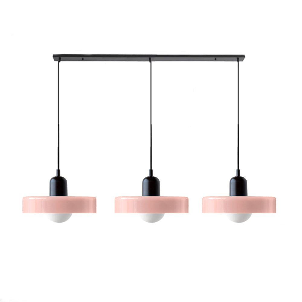 Luccon Triple Hanglamp Glas G9 Retro Kleuren Eettafel Woonkamer Design Verlichting Meerlamp | Sansoti