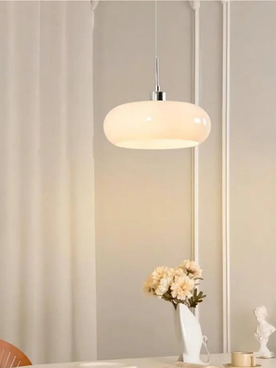 Bauhaus Glazen Hanglamp Metaal 11cm Nordic Design Eetkamer Keuken | Sansoti