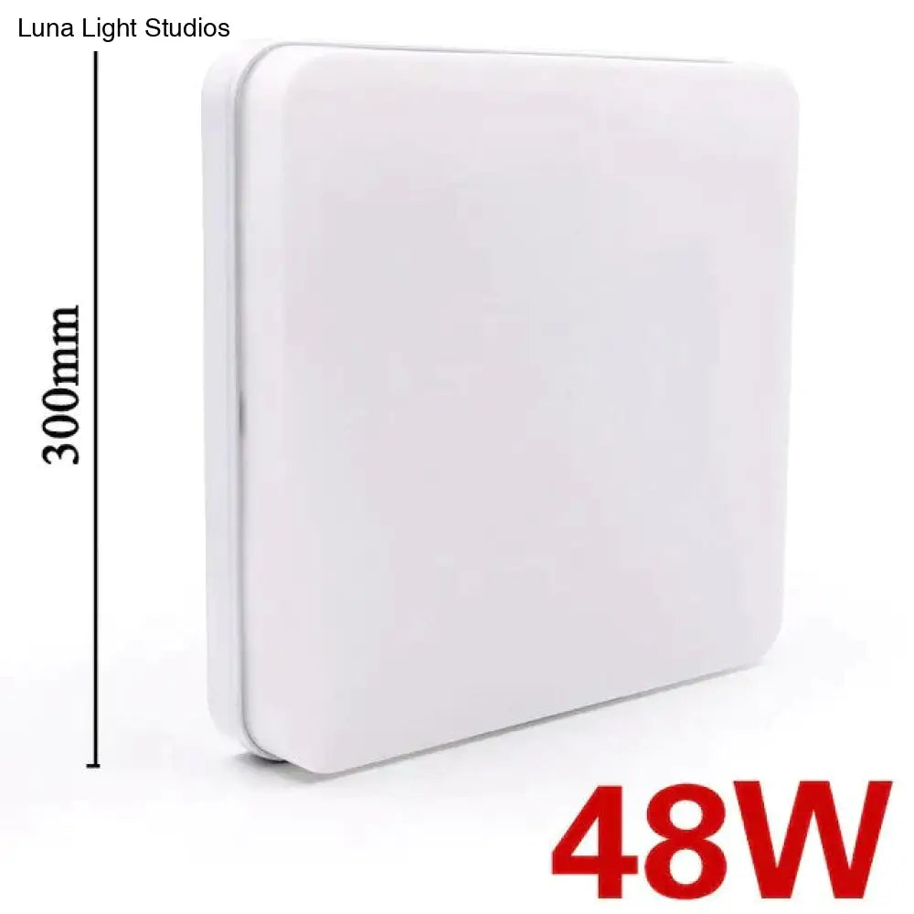Quadratische LED-Panel-Deckenleuchte zur Aufbaumontage, 18 W, 24 W, 36 W, 48 W, warmweiß, kaltweiß, moderne Alltagsbeleuchtung | Sansoti