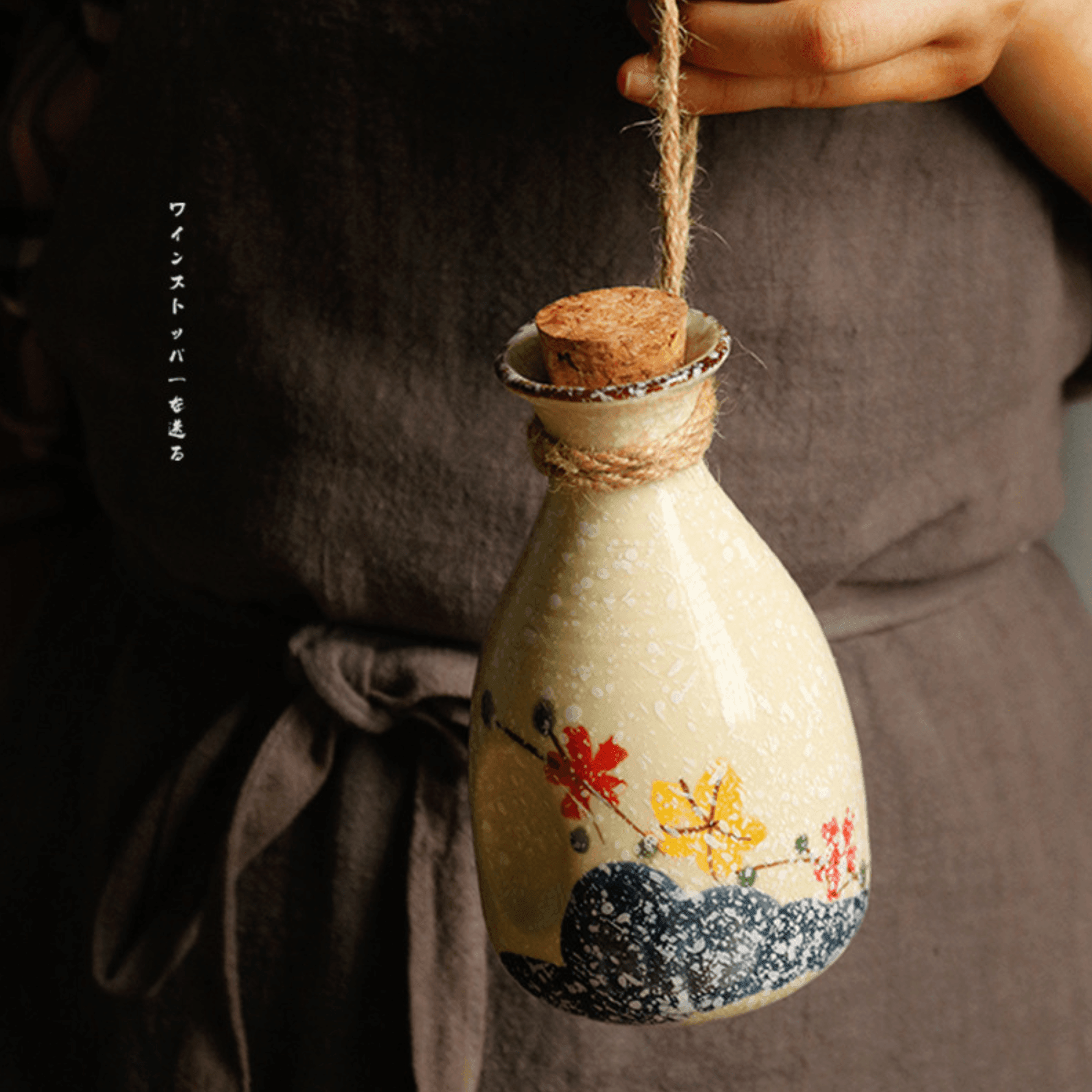 Japans Sakura Sake Serviesset met Karaf en Kopjes – Keramiek met Kersenbloesem Motief | Sansoti