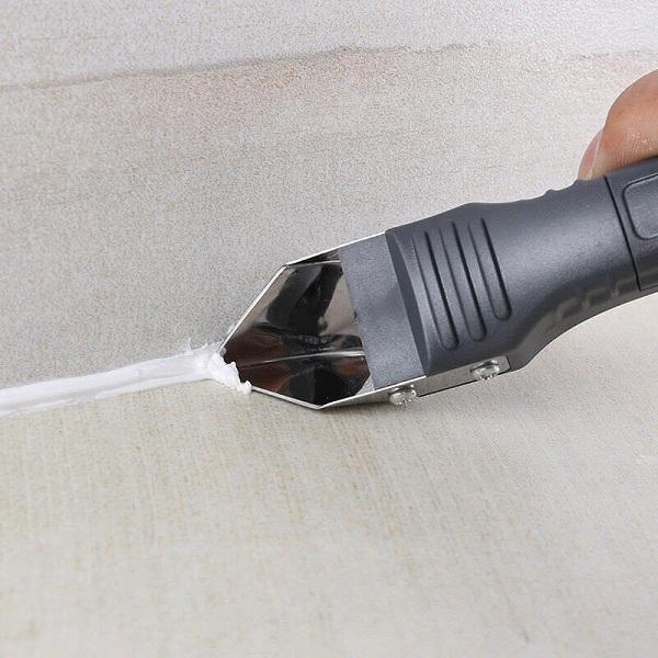 3-in-1 Grout Scraper Kit Tool Silicone Smoother Finishing Sanitary Bathroom | Sansoti