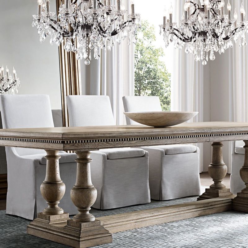 Kristallen Kroonluchter Rond 70cm met 12 Lichtpunten Rococo Stijl Messing Frame voor Eetkamer en Salon | Sansoti