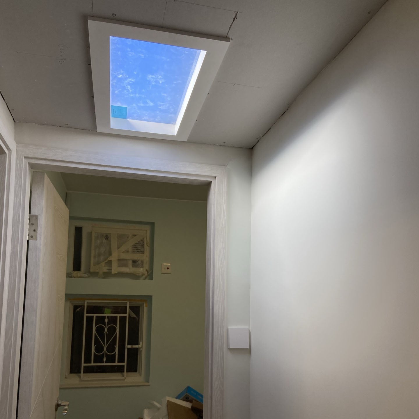 Daglichtlamp Plafond LED Ingebouwd Metaal 60x30cm Woonkamer Slaapkamer Hemelraam Daglicht Simulatie Smart Tuya Dimbaar | Sansoti